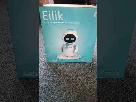 Unboxing a Blue Eilik from Energize Lab #shorts #unboxing #eilik #eilikrobot #energizelab #viral