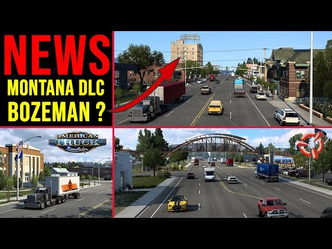 ATS Montana DLC NEWS  🚨 Montana - Guess the location ᐅ Montana Bozeman ?