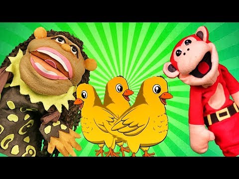 Los Pollitos con El Mono Sílabo  y Muchas mas Canciones Infantiles | 26 min de Lunacreciente