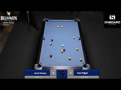 Belhaven Saltire Series Event 5 Semi Final - David Markey v Geo Edgar