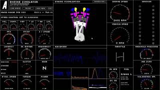 Minor 3rd Firing Interval Inline 11 and V22 in Engine Simulator - Musical Engine Intervals Epilogue
