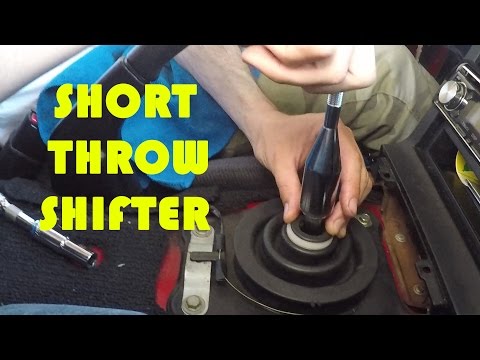 Ebay Short Throw Shifter Install l Miata Build