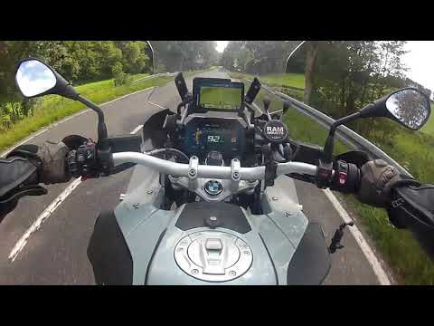 BMW GS 1250 Probefahrt test erste eindrücke. Kleine runde im Bergischen Land. Motovlog