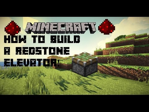 Minecraft: The Insane Redstone Elevator Trick!