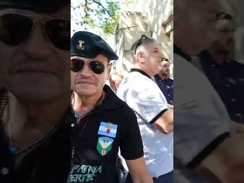 Homenaje a nuestros HEROES VGM y CARAPINTADAS ,  junto a la tumba del Coronel SEINELDIN !!!