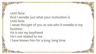 Christine Lavin - Until Now Lyrics