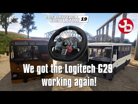 Logitech G29 working again on Bus Driver Simulator 2019