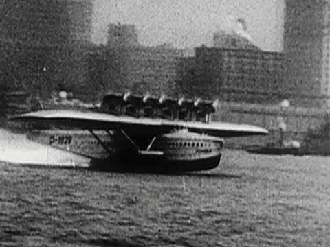 First Transatlantic Passenger Flight
