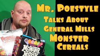Mr. Poestyle Talks About Halloween And General Mills Monster Cereals