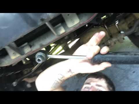 2002 f350 steering stabilizer and carrier bearing drop kit install!