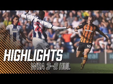 West Bromwich Albion 3-2 Hull City | Highlights | Sky Bet Championship