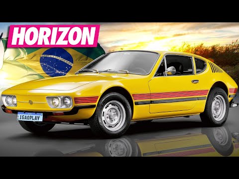 FINALMENTE CHEGOU O PRIMEIRO CARRO 100% BRASILEIRO NO FORZA HORIZON 5 - (VOLKSWAGEN SP2 1976)