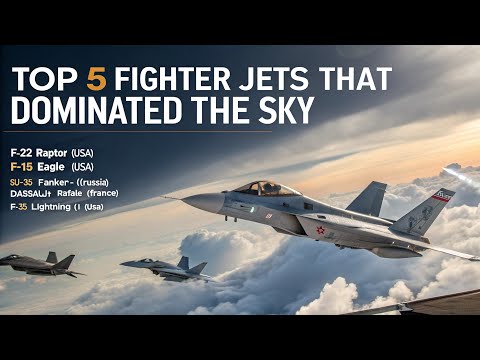 2025 Fighter Jet Showdown: F-22 Raptor vs F-15 Eagle vs Su-35 vs Rafale vs F-35 Lightning II 
