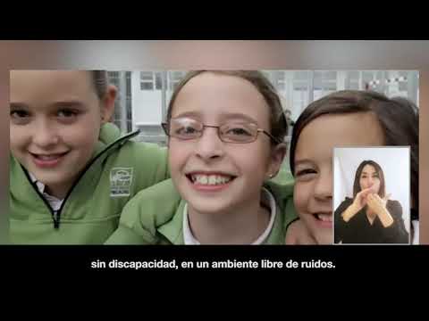 Fundación Dales la Palabra: school model inclusive of students with hearing impairments - in Spanish