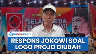 Reaksi Jokowi soal Logo Projo Tak Pakai Gambar Siluet Wajahnya, Beri Perintah Khusus untuk Relawan