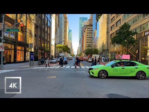 Exploring the Glamour of Madison Avenue in 4K Ultimate NYC WalkingTour