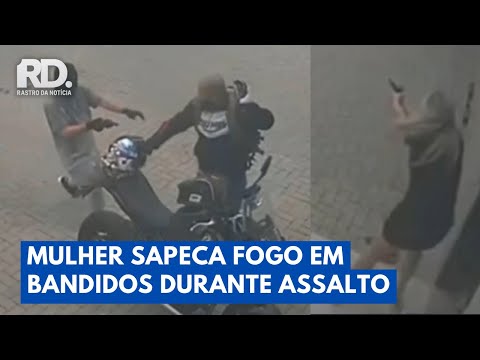Mulher Reage a Assalto, Troca Tiros com Criminosos e Salva o Marido | Rastro da Notícia 