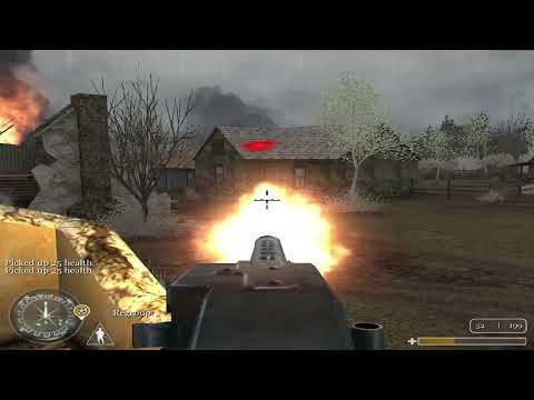 Call of Duty United Offensive Gameplay Walkthrough Part 8 - Soviet Campaign - Ponyri