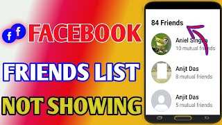 Facebook Profile Friends List Option Not Showing // How To Enable Friends List In Facebook