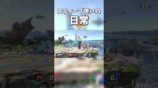 スティーブ使いの日常【スマブラSP】