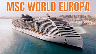 MSC World Europa – The Futuristic Cruise Ship Tour | Full Review & Inside Look 2025 | MSC Cruises