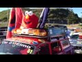 Camp Quality Car 01 Elmo Leaving Newcastle
