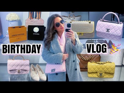 Birthday Vlog 🎂 | Louis Vuitton & Chanel Unboxing + Shop With Me at LV and Chanel