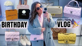 Birthday Vlog 🎂 | Louis Vuitton & Chanel Unboxing + Shop With Me at LV and Chanel