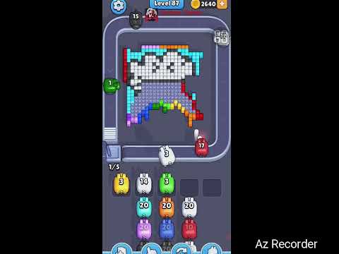 Pixel Flow Level 87 Walkthrough