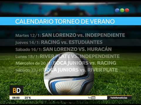 Fixture torneo de verano 2016 – Telefe Noticias