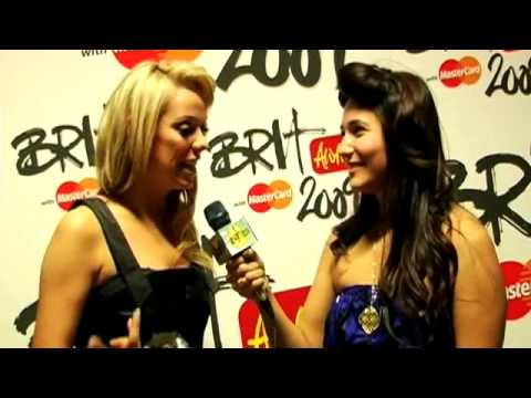 BRIT Awards Launch 2009 - Liz McClaron
