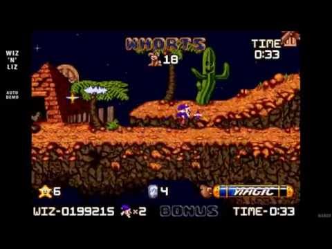 Wiz 'n' Liz : The Frantic Wabbit Wescue Megadrive