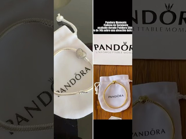 Vídeo relacionado con Pandora Moments Dije de plata de ley con diseño de corazones entrelazados