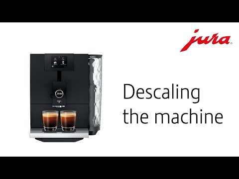JURA ENA 8 - Descaling the machine