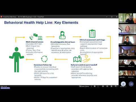 MassHealth 101 Webinar Series 4 – Behavioral Health