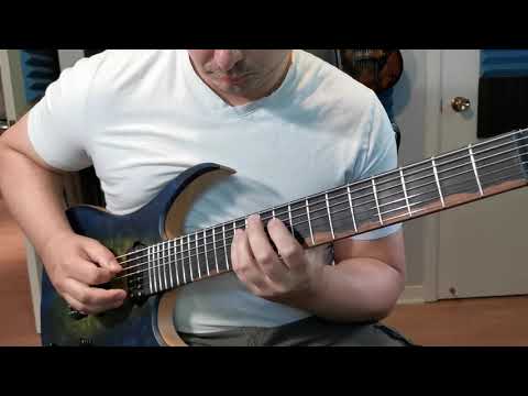 Pierre-Olivier Merizzi/Yngwie Malmsteen/Far beyond the Sun/Charbonneau Guitars/Scimtar-7S HSS Deluxe