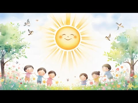 🌞 Bonjour Petit Soleil | Chanson joyeuse du matin pour enfants avec paroles