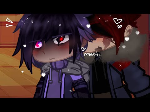 Mwah~  ll Horder/Horrordust (Murder x Horror) ll MY AU (GW) ll short- ll Sans aus bad sanses GACHA