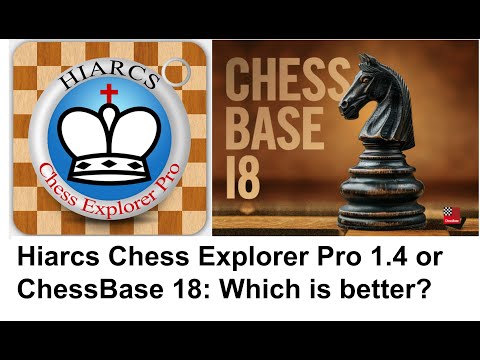 Hiarcs Chess Explorer Pro versus ChessBase 18 Showdown