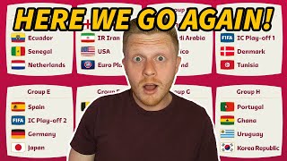 🏴󠁧󠁢󠁥󠁮󠁧󠁿 ENGLAND v 🏴󠁧󠁢󠁳󠁣󠁴󠁿 SCOTLAND… AGAIN?! FIFA World Cup Draw Reaction!