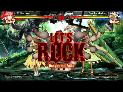 GGXrd Losers Finals @ NLBC #144 - TS NerdJosh vs DrunkenChicken [720p/60fps]