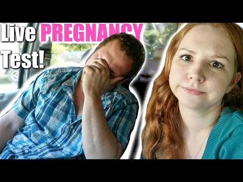 LIVE PREGNANCY TEST! HUSBAND'S REACTION & QUESTIONING OUR FERTILITY! TTC BABY #2!
