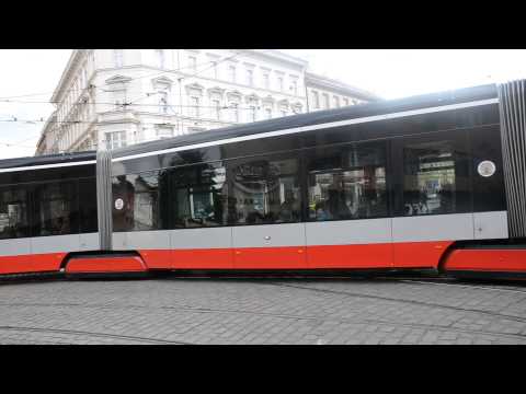 Departure Ŝkoda ForCity 9202 Anděl Praha / Prague