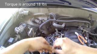 How to install Coolant Sensor on 2005-2006 Sequoia/Tundra 4Runner V8 Lexus GX470
