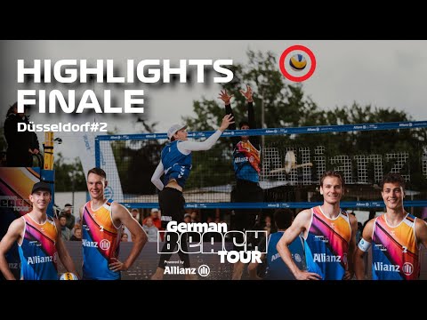 Henning/Winter vs Pfretzschner/Sowa - GERMAN BEACH TOUR Düsseldorf Finale | Highlights