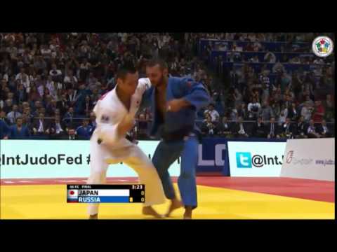 WCJudo 2014,POR EQUIPOS (EBINUMA Vs KHAN-MAGOMEDOV)