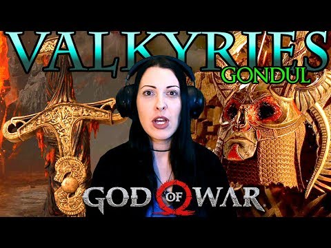GOD OF WAR Walkthrough Part 24 - The Muspelheim Valkyrie and Trials (God of War 4)