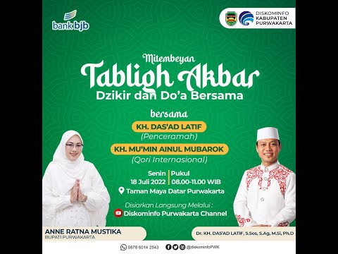 MITEMBAYAN TABLIGH AKBAR DZIKIR DAN DOA BERSAMA KH. DAS'AD LATIF & KH. MU'MIN AINUL MUBAROK