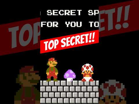 Toad’s SPECIAL MUSHROOMS in Super Mario Bros. (NES)!!