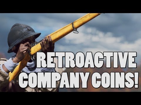 Retro active company coin fix coming and more CCOIN news! - Battlefield 5